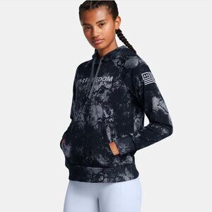 Women's Under Armour UA Rival Freedom Printed Hoodie